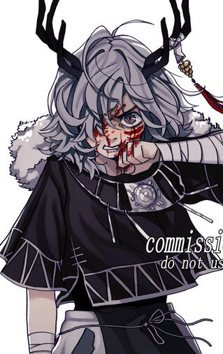 shaded half body | oc by otomecomplex